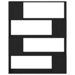 vidaXL Ensemble meuble TV Montage mural Chêne noir 100 x 24 x 124 5 cm