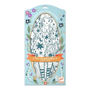 Djeco DJ09547 - Les Demoiselles Coloriage mode Angèle & ses amies