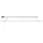 vidaXL Auvent rétractable manuel avec bande LED rouge et blanche 350x250 cm
