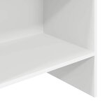 vidaXL Bibliothèque Blanc 60x35x180 cm Bois d’ingénierie