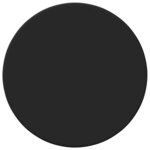 vidaXL Plateau de table Noir 50 x 50 x 1 5 cm Bois d'ingénierie