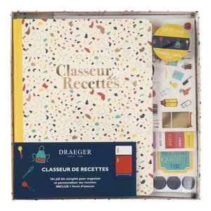 Kit classeur de recettes - draeger paris