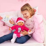 Bayer Design 93841AA - Poupon Bébé Docteur fonctionnel 38cm avec des yeux qui se ferment