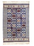 Tapis de salon CHAOUEN 300 x 400 cm - Bleu