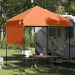vidaXL Tente à auvent pop-up Orange 200 x 200 cm tissu
