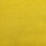 vidaXL Fauteuil avec accoudoirs jaune 54 cm velours