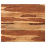 vidaXL Dessus de table bois massif d'acacia 25-27 mm 70x80 cm