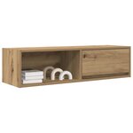 vidaXL Meubles TV 2 Pièces chêne artisanal 100x31x25 5 cm bois ingénierie