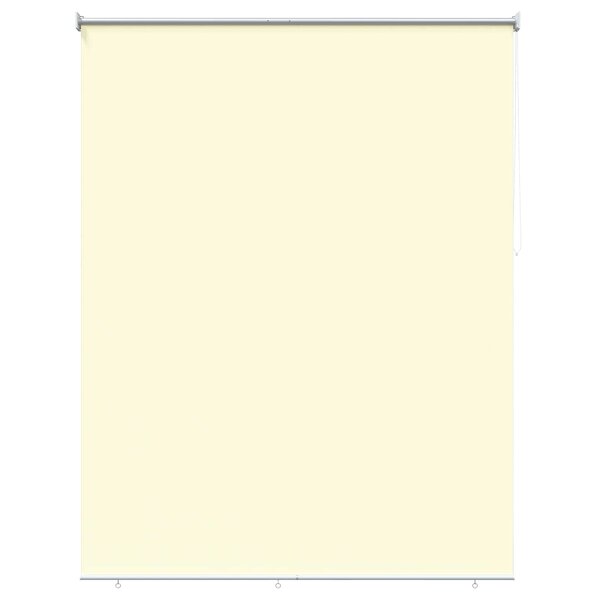 vidaXL Store enrouleur Protection UV Crème 180 x 140 cm Polyester