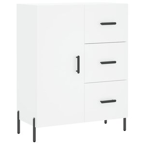 vidaXL Buffet blanc 69 5x34x90 cm bois d'ingénierie