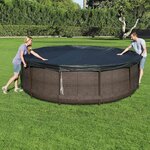Bestway Couverture de piscine Flowclear 366 cm