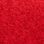 vidaXL Tapis d'escalier 30 pièces 65 x 21 x 4 cm Rouge Demi-rond Grand