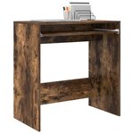 vidaXL Bureau Chêne fumé 77 5 x 43 x 79 cm Bois d'ingénierie