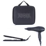 Livoo Coffret cadeau sèche-cheveux et fer à lisser Noir