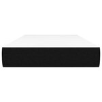 vidaXL Matelas à ressorts ensachés pour enfants noir 80x160 cm tissu