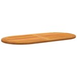 vidaXL Plateau de table Marron 110 x 55 x 2 cm Bois d'acacia massif