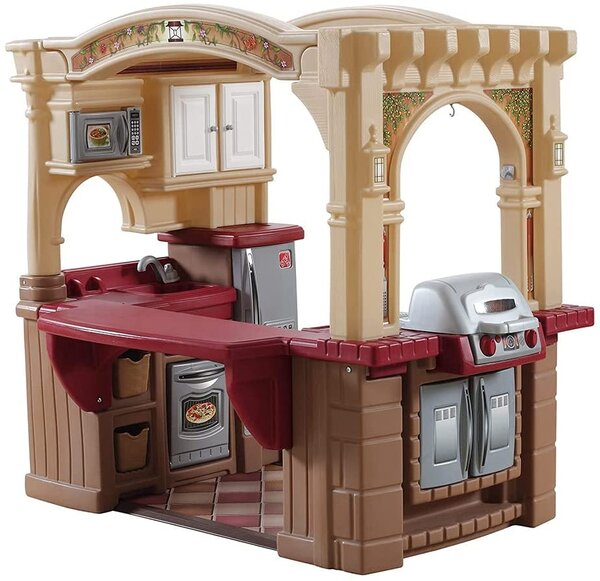 Grande cuisine et Grill Walk-in marron