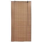 vidaXL Stores roulants en bambou 2 Pièces 80x160 cm Marron