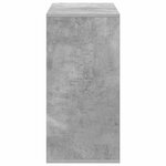 vidaXL Buffet Gris béton 68 5 x 32 x 67 cm