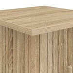vidaXL Support de Plante Chêne Sonoma 30 5 x 30 x 80 5 cm