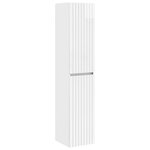 vidaXL Cabinet de Salle de Bain Mural Blanc brillant