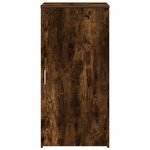 vidaXL Armoire de rangement chêne fumé 50x45x103 5cm bois d'ingénierie