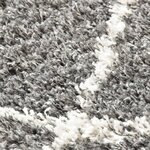 Vidaxl tapis berbère pp gris et beige 140x200 cm