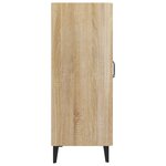 vidaXL Buffet chêne sonoma 69 5x34x90 cm bois d'ingénierie