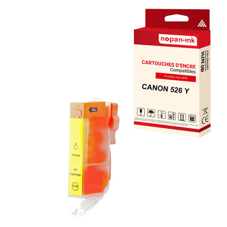 Nopan-ink - x1 cartouche canon 526 xl 526xl compatible