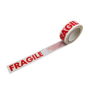 Lot de 3 Rouleaux Adhésifs ' Fragile' SILENCIEUX : 48 mm X 100 mètres