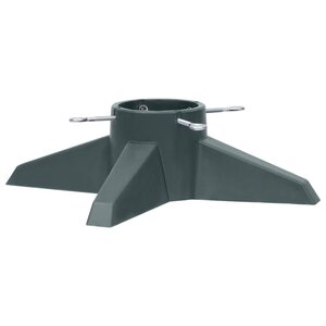 vidaXL Support de sapin de Noël Vert 55 5x55 5x15 cm