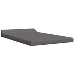 vidaXL Canapé-lit pliable Gris clair 120 x 60 x 49 cm Tissu