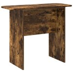 vidaXL Table console Chêne fumé 93 x 40 x 75 cm Bois d'ingénierie