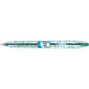 Stylo bille encre gel B2P Begreen pointe fine vert PILOT