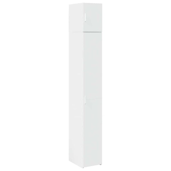 vidaXL Armoire de rangement mince blanc 30x42 5x225 cm