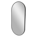 Miroir mural elliptique 40 x 80 cm noir 03_0007899