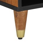 vidaXL Meuble TV Marron 80 x 31.5 x 46 cm Bois de manguier massif