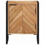 vidaXL Table de Chevet 40x30x50 cm Bois Massif Acacia