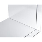 Lot de 2 Serre-livres en aluminium 12 x 12 x 17 cm Aluminium MAUL