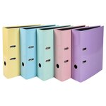 Classeur à levier Aquarel Prem'Touch Dos 80mm - A4 Coloris Aléatoire EXACOMPTA