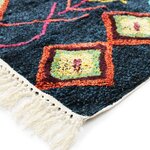 Tapis Berbere Color - 80 x 180 cm - Bleu
