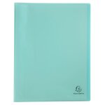 Protège-documents En Polypropylène Semi Rigide Chromaline Pastel 80 Vues - A4 - Vert Pastel - X 10 - Exacompta