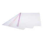 Chemise coin a4 polypropylène 18/100e couleurs assorties - paquet de 12 - color dream tarifold