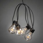 KONSTSMIDE Guirlande lumineuse avec 5 ampoules transparentes
