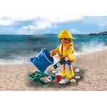 PLAYMOBIL 71163 - Special Plus Bénévole ramassage de déchets
