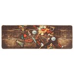 vidaXL Tapis de cuisine multicolore 60x180 cm lavable antidérapant