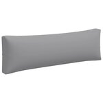 vidaXL Coussins de palette lot de 3 gris tissu