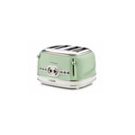 Ariete grille-pain à 4 tranches vintage 1600 w vert