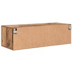 vidaXL Cabinet en Bois avec tiroir Bois Ancien 100 5 x 39 x 30 cm