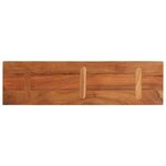 vidaXL Dessus de table 110x40x2 5cm rectangulaire bois massif d'acacia